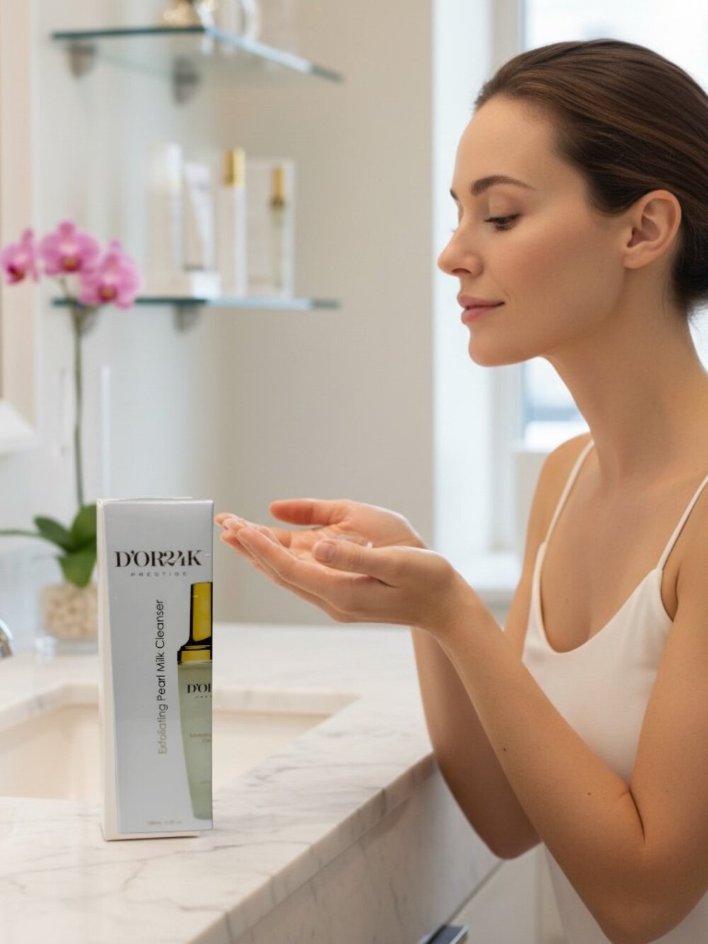 D’OR24K Prestige Exfoliating Pearl Milk Cleanser - 120ml/4.0 fl oz - [New/Sealed